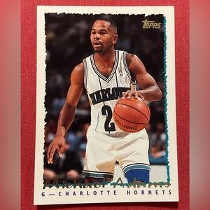 NBA card #354 from Michael Adams, Charlotte Hornets 1995